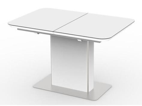 Стол раскладной Barrie 120/160 Nicolas белый